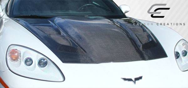 Chevrolet Corvette H-Design DriTech Carbon Fiber Body Kit- Hood 113127 thumbnail 3