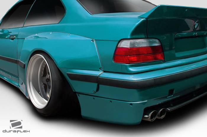 BMW 3 Series Circuit Duraflex Fender Flares 113444 thumbnail 2
