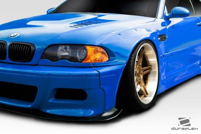 BMW 3 Series Circuit Duraflex Front Fender Flares!!! 113449 thumbnail 2