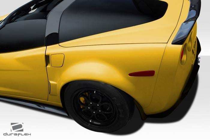 Chevrolet Corvette ZR1 Look Duraflex Rear Fender Flares 113783 thumbnail 2