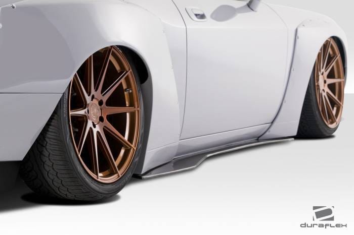 Dodge Challenger Circuit Duraflex Side Skirts Body Kit 113894 thumbnail 3