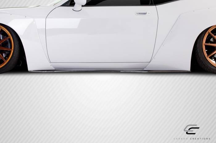 Dodge Challenger Circuit Carbon Fiber Side Splitter Body Kit 113895 thumbnail 4