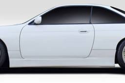 Fits Nissan 240SX RBS V1 Duraflex Side Skirts Body Kit 113855