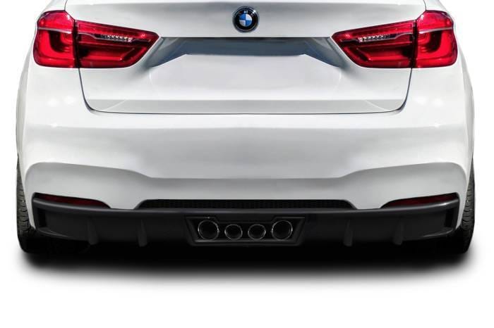 BMW X6 AF-1 Aero Function Rear Body Kit Bumper 114156