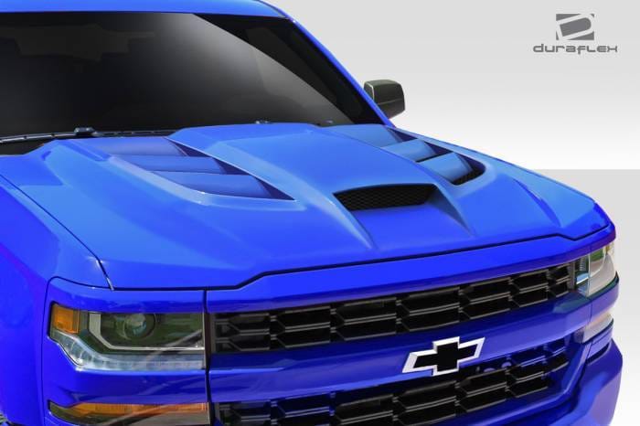 Chevrolet Silverado Viper Duraflex Body Kit- Hood 114233 thumbnail 2