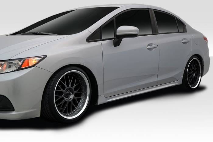 Honda Civic 4dr RR Duraflex Side Skirts Body Kit 114286 thumbnail 2