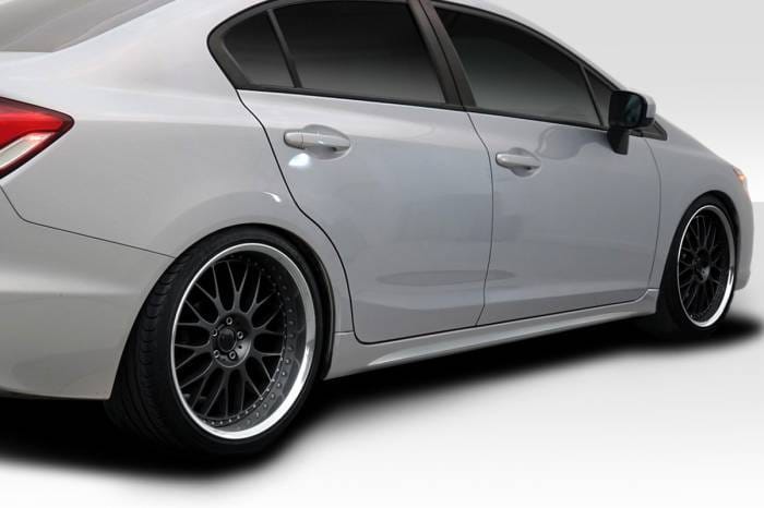 Honda Civic 4dr RR Duraflex Side Skirts Body Kit 114286 thumbnail 3