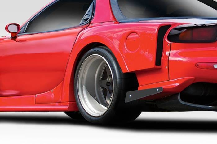Mazda RX7 Bossen Duraflex Rear Wide Body Fender Flares 114443 thumbnail 2