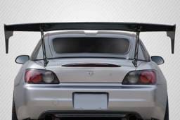 Universal 80" VRX Carbon Fiber Body Kit-Air Foil Blade Wing/Spoiler 114478