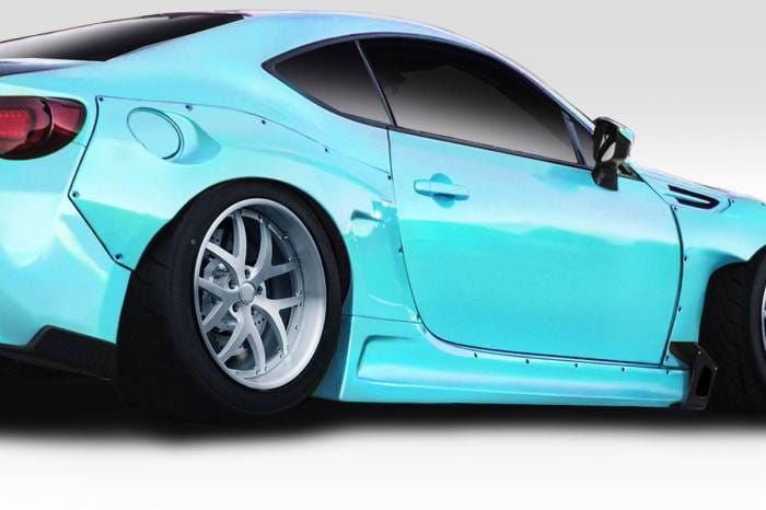 Fits Scion FRS GT500 V3 Duraflex Side Skirts Wide Body Kit 114480 thumbnail 3