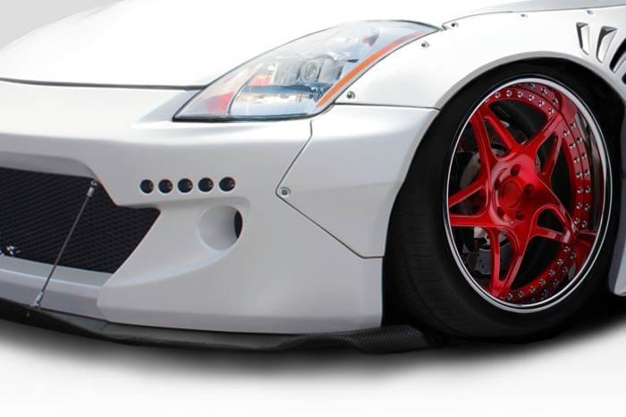 Nissan 350Z RBS Duraflex Front Fender Flare Add Ons 114883 thumbnail 2