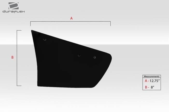 sal VRX Duraflex Body Kit-9pcs V.1 Tall Wing/Spoiler 115116 thumbnail 7