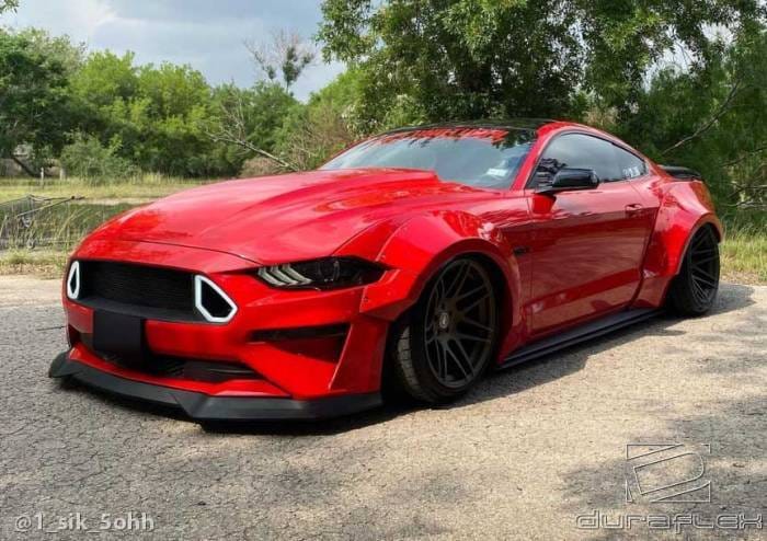 Ford Mustang Grid Duraflex Full 8pcs Fender Flares Body Kit 115125 thumbnail 6