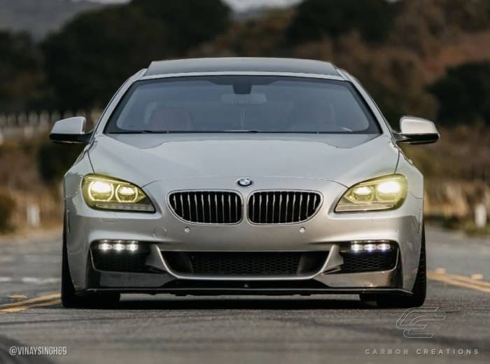 BMW 6 Series M Tech Carbon Fiber Front Bumper Lip Body Kit 115304 thumbnail 3