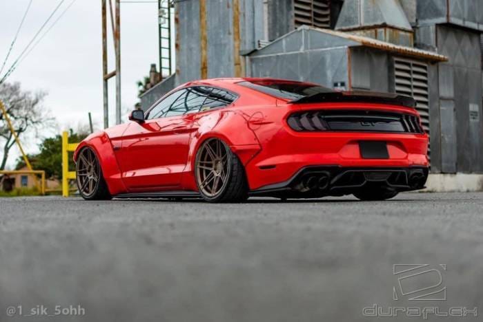 Ford Mustang Grid Duraflex Full 8pcs Fender Flares Body Kit 115125 thumbnail 8