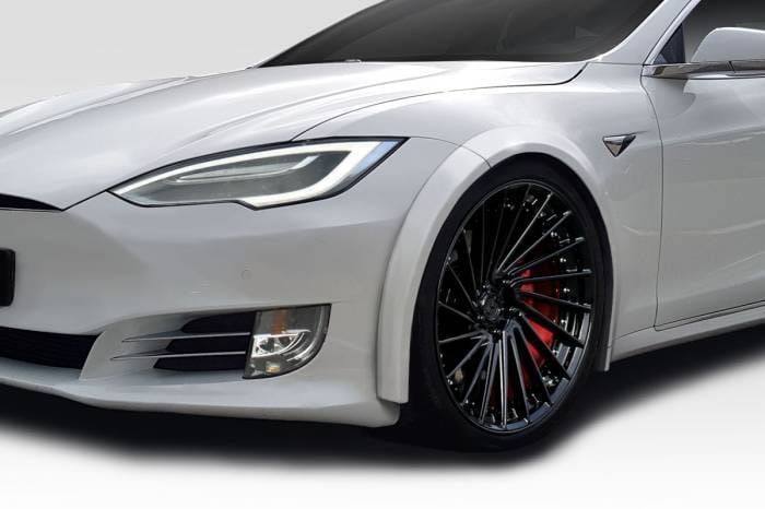 Tesla Model S RVS Duraflex 4pcs Fender Flares 115967 thumbnail 2