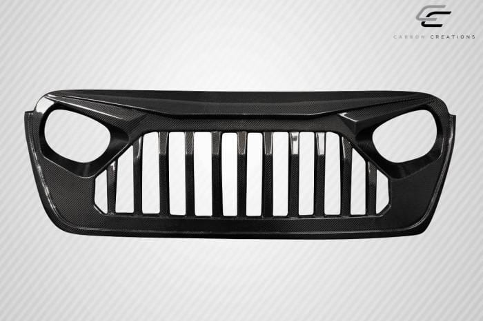 Jeep Wrangler Predator Carbon Fiber Creations Grill/Grille 116320 thumbnail 2