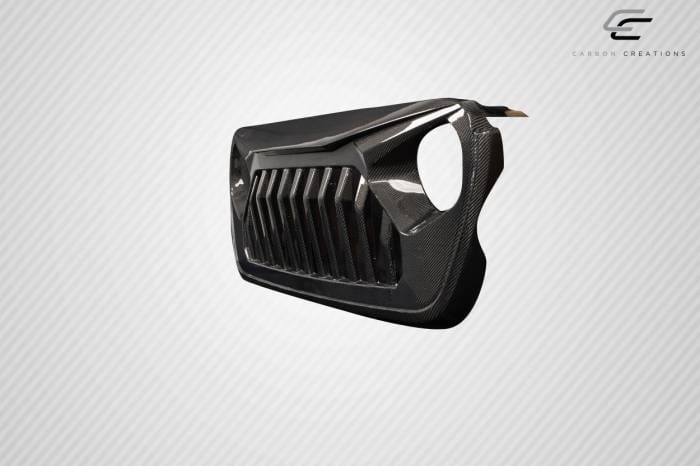 Jeep Wrangler Predator Carbon Fiber Creations Grill/Grille 116320 thumbnail 4