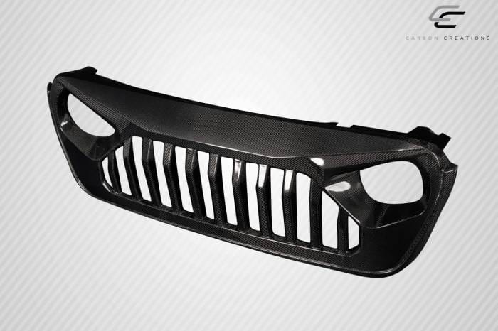 Jeep Wrangler Predator Carbon Fiber Creations Grill/Grille 116320 thumbnail 7