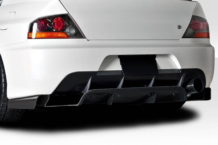 Mitsubishi Lancer 4DR VRS Duraflex Rear Bumper Diffuser  Body Kit 116615 thumbnail 2