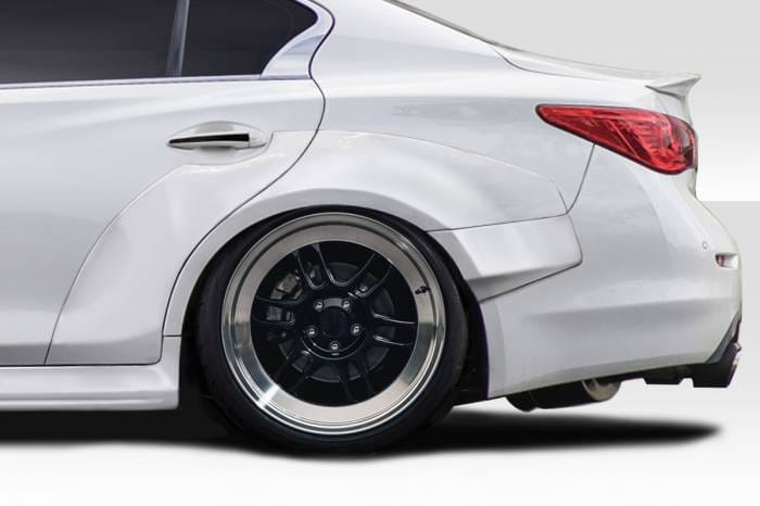 Infiniti Q50 Redline Duraflex Rear Fender Flares 116524