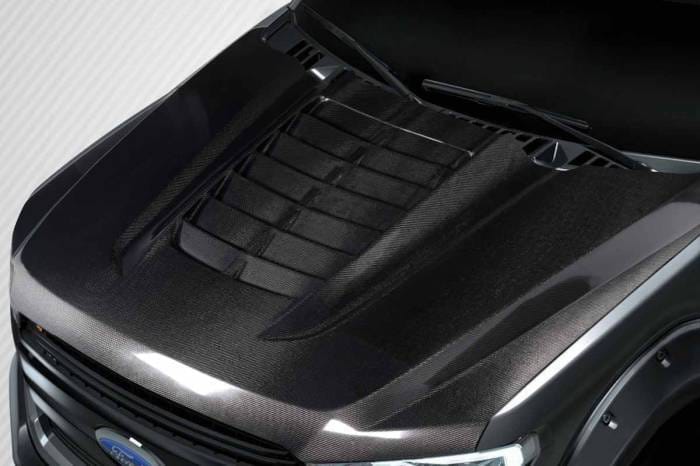 Ford Super Duty GT500 V2 Carbon Fiber Creations Body Kit- Hood 117486 thumbnail 2
