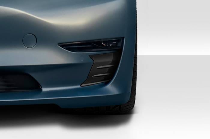 Tesla Model 3 Vortex Duraflex Front Bumper Vent Trim 117946
