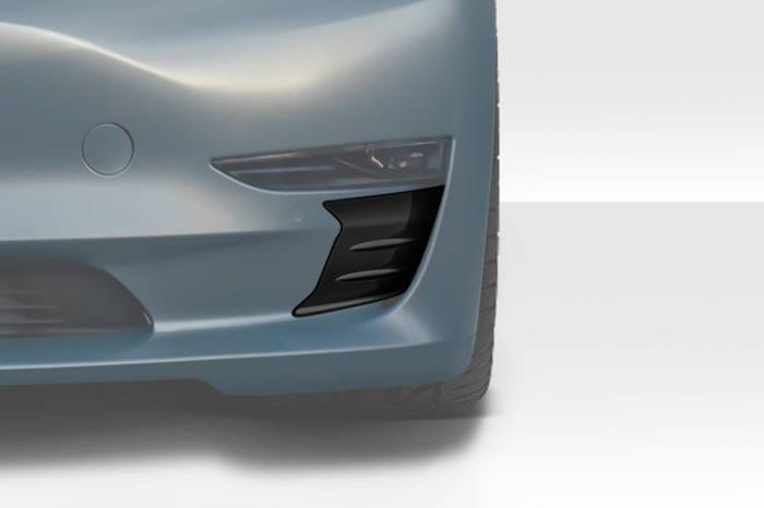 Tesla Model 3 Vortex Duraflex Front Bumper Vent Trim 117946 thumbnail 2