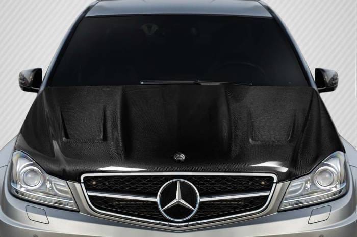Mercedes C Class Carlton Carbon Fiber Creations Body Kit- Hood 117638