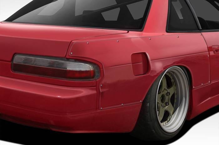 Fits Nissan 240SX 2DR D1 Duraflex 50MM 3pcs Rear Fender Flares 117677 thumbnail 2