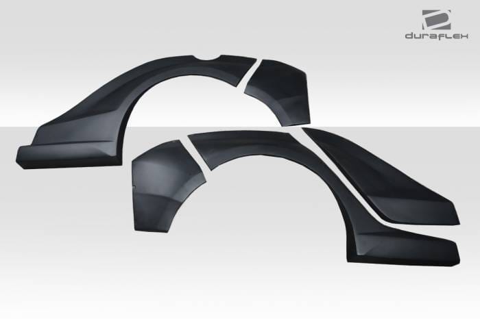 Hyundai Veloster Aerotune Duraflex 3pcs Rear Fender Flares 118129 thumbnail 2