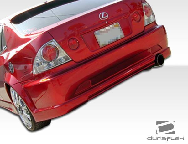 Lexus IS Duraflex C-1 Rear Bumper Cover - 1 Piece - 100105 thumbnail 2