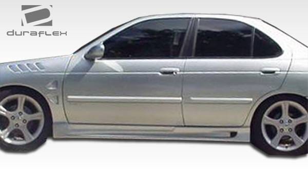 Nissan Sentra Duraflex R34 Side Skirts Rocker Panels - 2 Piece - 100154 thumbnail 4