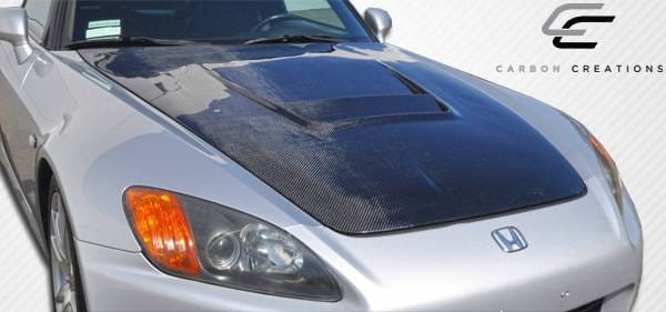 Honda S2000 Carbon Creations A-Sport Hood - 2 Piece - 105924 thumbnail 2