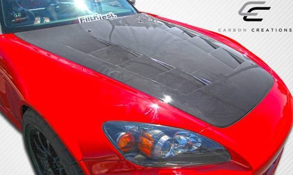 Honda S2000 Carbon Creations TS-1 Hood - 1 Piece - 105221 thumbnail 2