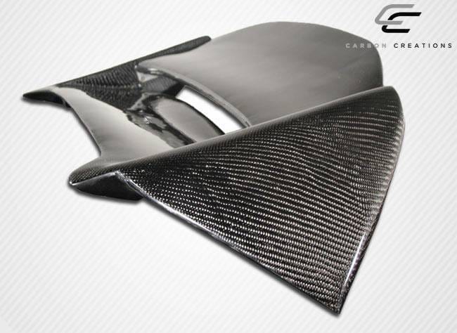 Honda Civic HB Carbon Creations Type M Roof Window Wing Spoiler - 1 Piece - 102920 thumbnail 6