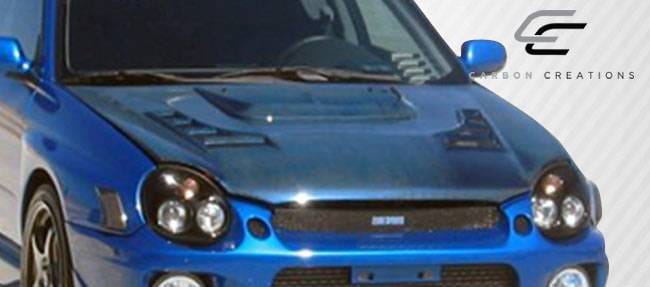 Subaru WRX Carbon Creations C-1 Hood - 1 Piece - 103124 thumbnail 3