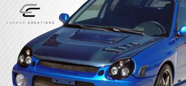 Subaru WRX Carbon Creations C-1 Hood - 1 Piece - 103124 thumbnail 4
