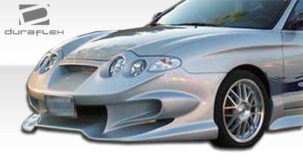 Hyundai Tiburon Duraflex Vader Front Bumper Cover - 1 Piece - 100080 thumbnail 2