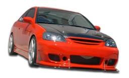Honda Civic 2DR & 4DR Duraflex B-2 Front Bumper Cover - 1 Piece - 100247