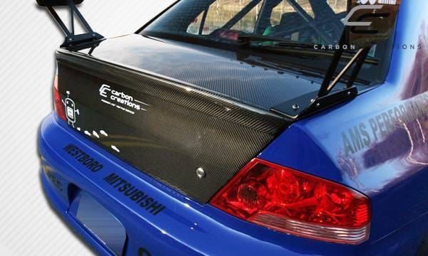 Mitsubishi Lancer Carbon Creations OEM Trunk - 1 Piece - 103195 thumbnail 3