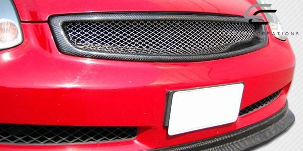 Infiniti G35 2DR Carbon Creations D-Spec Front Lip Under Spoiler Air Dam - 1 Piece - 105664 thumbnail 4