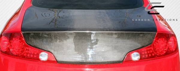 Infiniti G35 2DR Carbon Creations OEM Trunk - 1 Piece - 105738 thumbnail 2