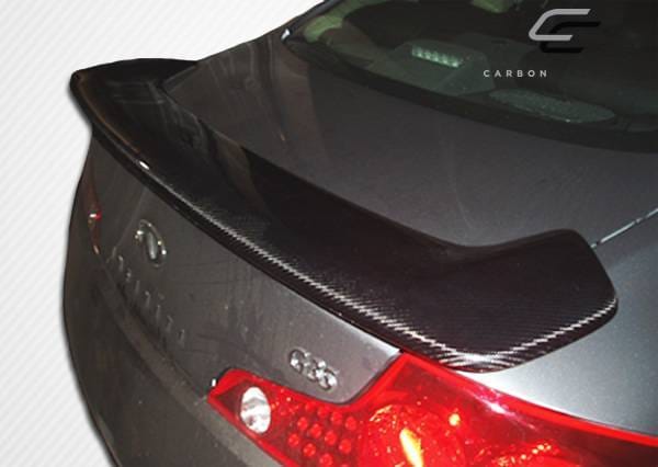 Infiniti G35 2DR Carbon Creations OEM Wing Trunk Lid Spoiler - 1 Piece - 102941 thumbnail 4