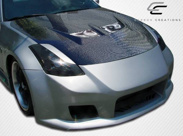 Nissan 350Z Carbon Creations Evo Hood - 1 Piece - 104188 thumbnail 2