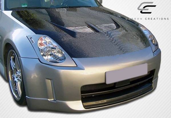 Nissan 350Z Carbon Creations Evo Hood - 1 Piece - 104188 thumbnail 3