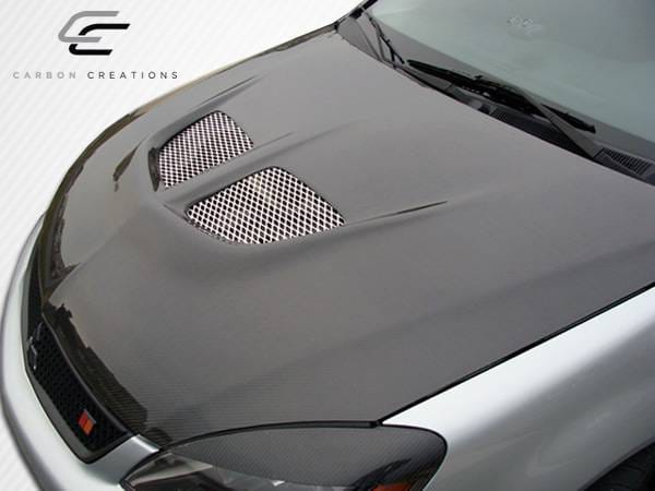 Mitsubishi Lancer Carbon Creations Evo Hood - 1 Piece - 104190 thumbnail 2