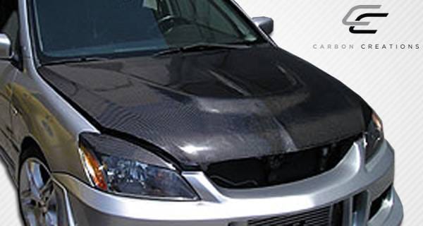Mitsubishi Lancer Carbon Creations Evo Hood - 1 Piece - 104190 thumbnail 4