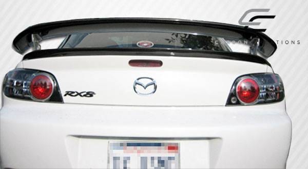 Mazda RX-8 Carbon Creations M-1 Speed Wing Trunk Lid Spoiler - 1 Piece - 102942 thumbnail 5