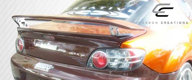 Mazda RX-8 Carbon Creations M-1 Speed Wing Trunk Lid Spoiler - 1 Piece - 102942 thumbnail 6